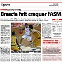 Brescia fait craquer l'ASM
