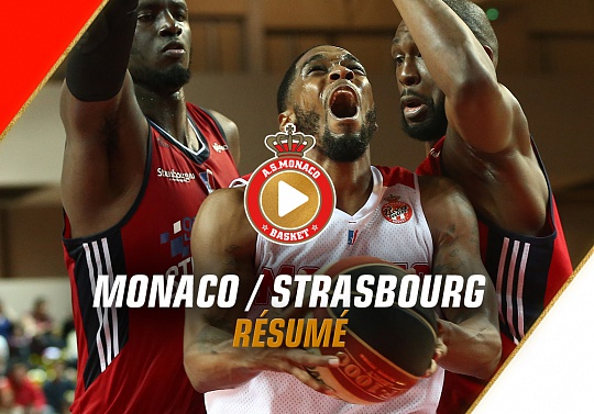 Jeep Elite — Monaco 83 - 79 Strasbourg — Highlights