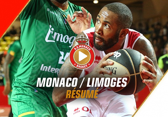 CDF — Monaco 62 - 59 Limoges — Highlights
