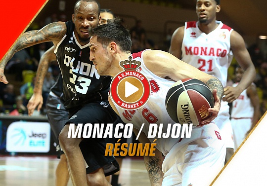 Jeep Elite — Monaco 89 - 71 Dijon — Highlights