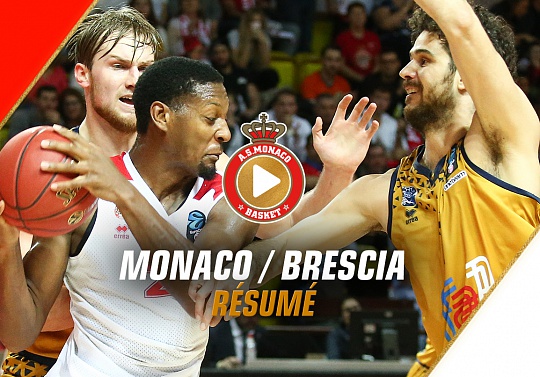 EuroCup — Monaco 80 - 86 Brescia — Highlights