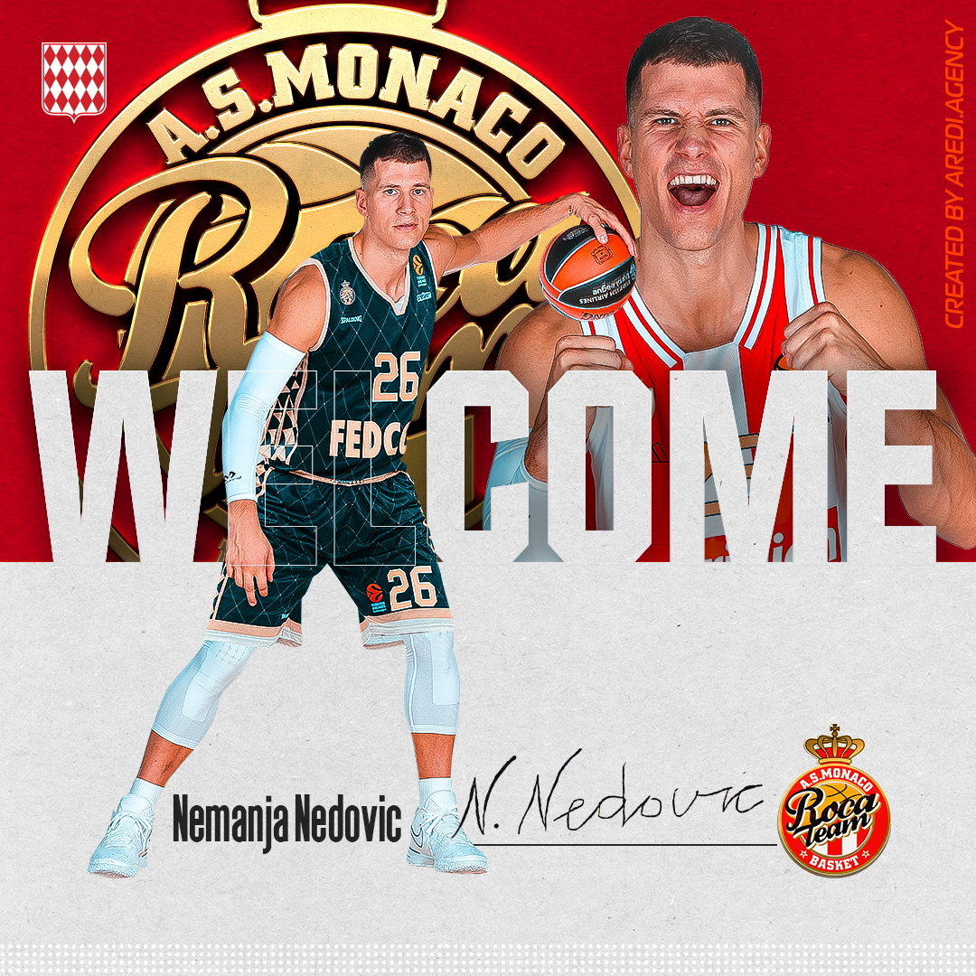 Nemanja Nedovic s'engage avec la Roca Team Nemanja Nedovic s'engage avec la Roca Team
