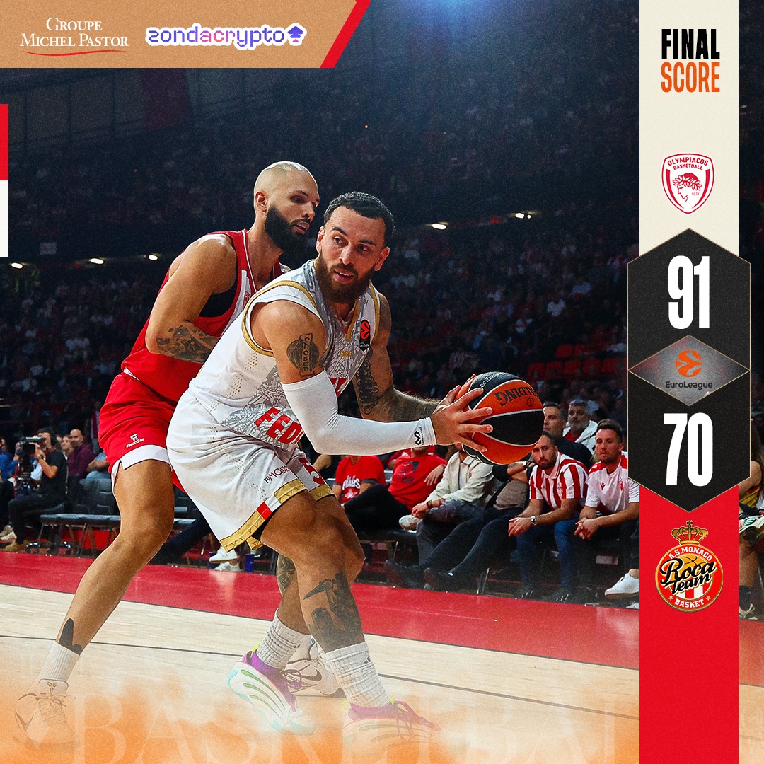 1-0 pour l'Olympiakos qui prend le lead dans cette série