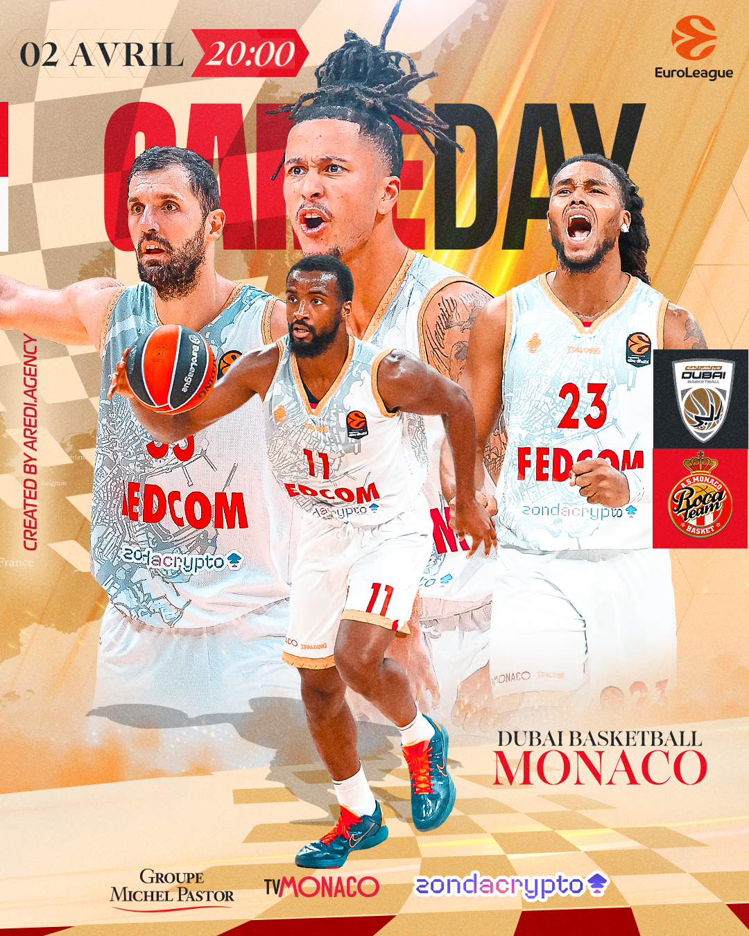 Dernier déplacement de l’année face à Dubaï