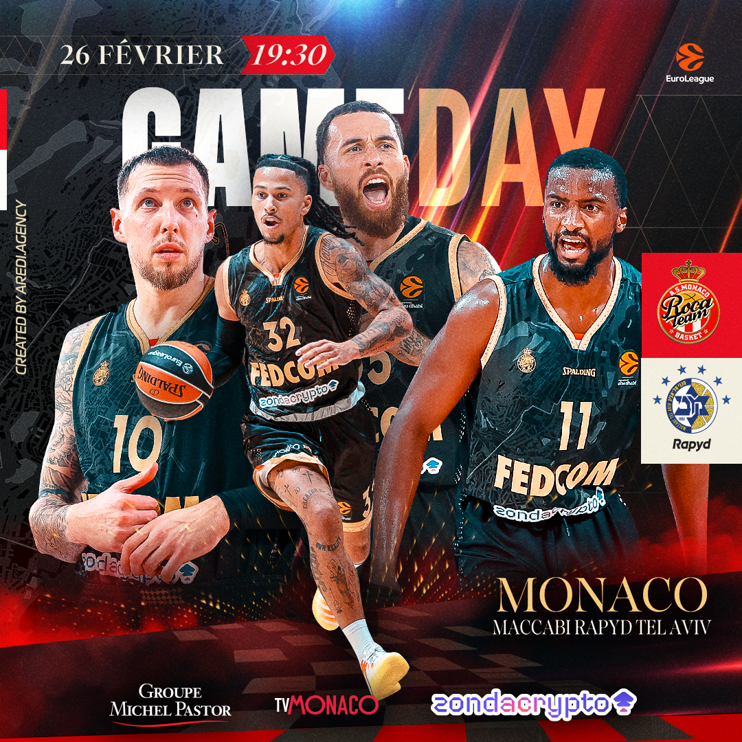 Retour à Monaco et à l’Euroleague pour la Roca Team