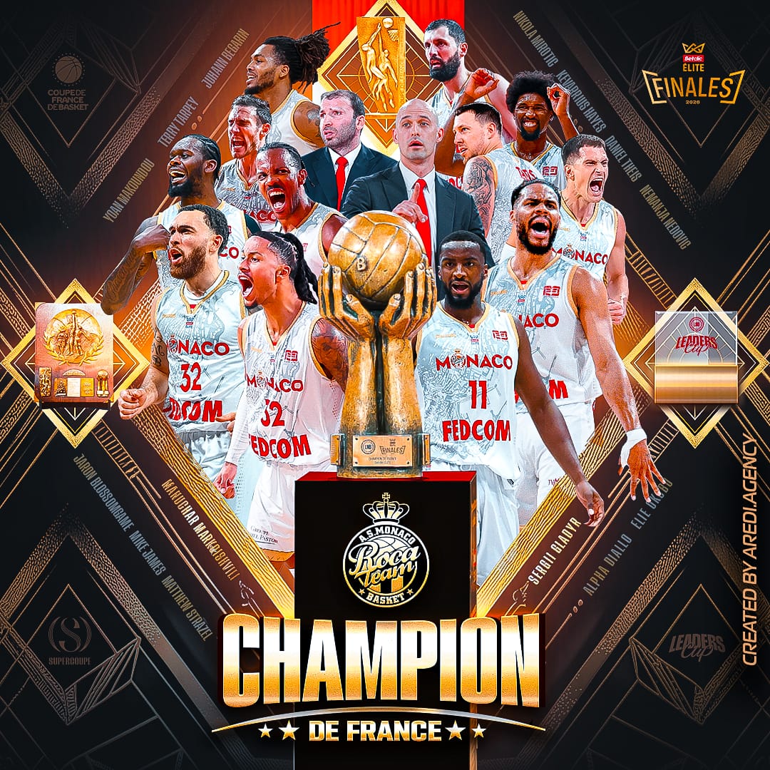 Monaco, champion de France 2026 !