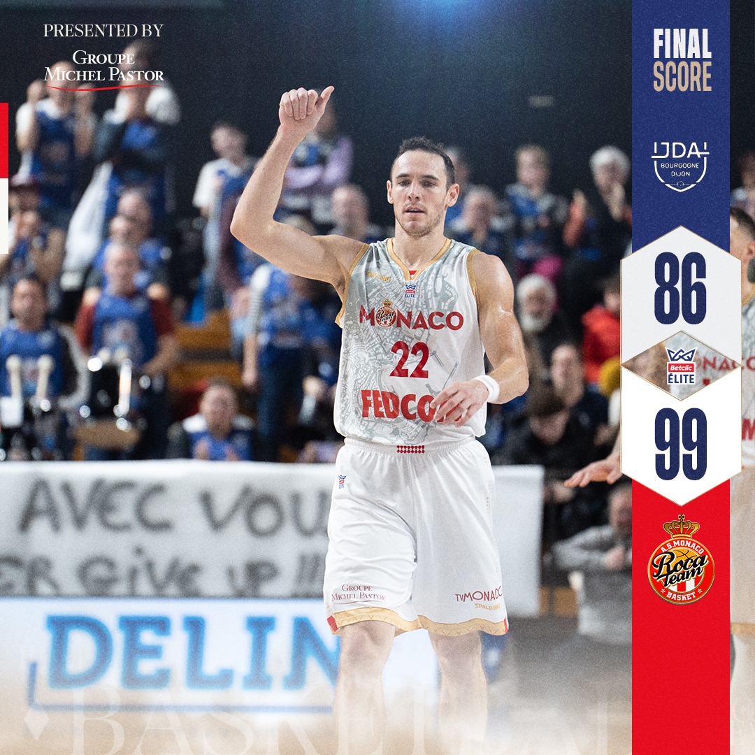 La Roca Team encore en mode récital offensif à Dijon