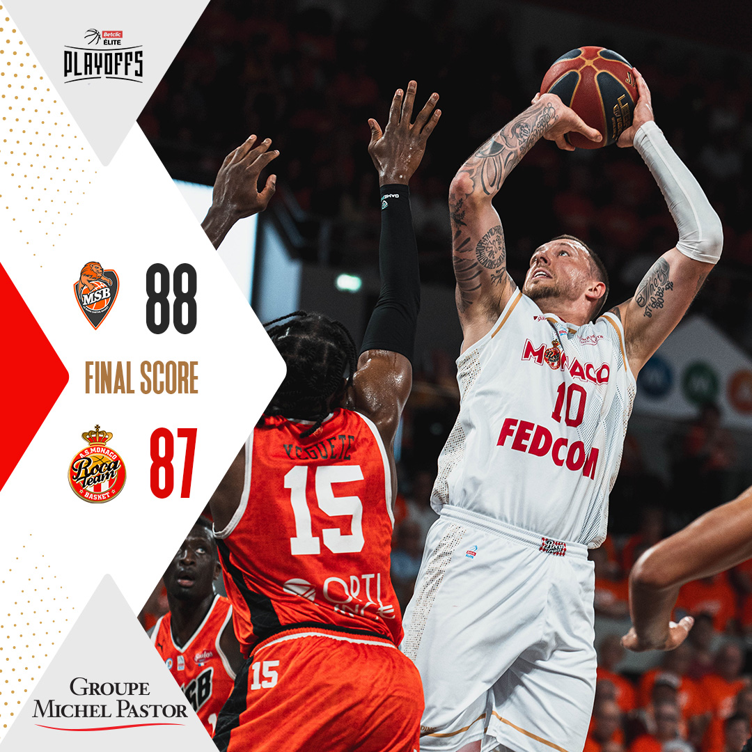 Le Mans force un match 3 à Monaco