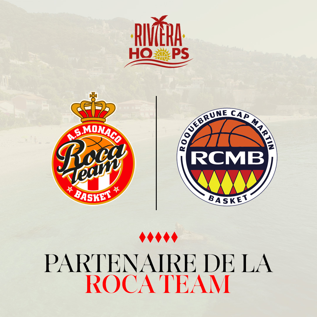 L’AS Monaco Basketball renforce sa présence sur la Côte d’Azur avec un nouveau partenariat : Roquebrune Cap Martin Basket x Riviera Hoops