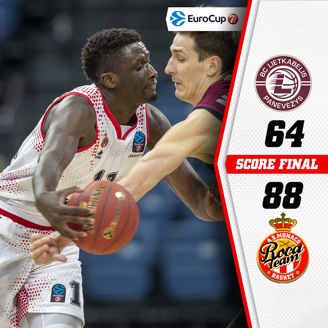 Une balade en Lituanie (88-64 contre Lietkabelis) Une balade en Lituanie (88-64 contre Lietkabelis)