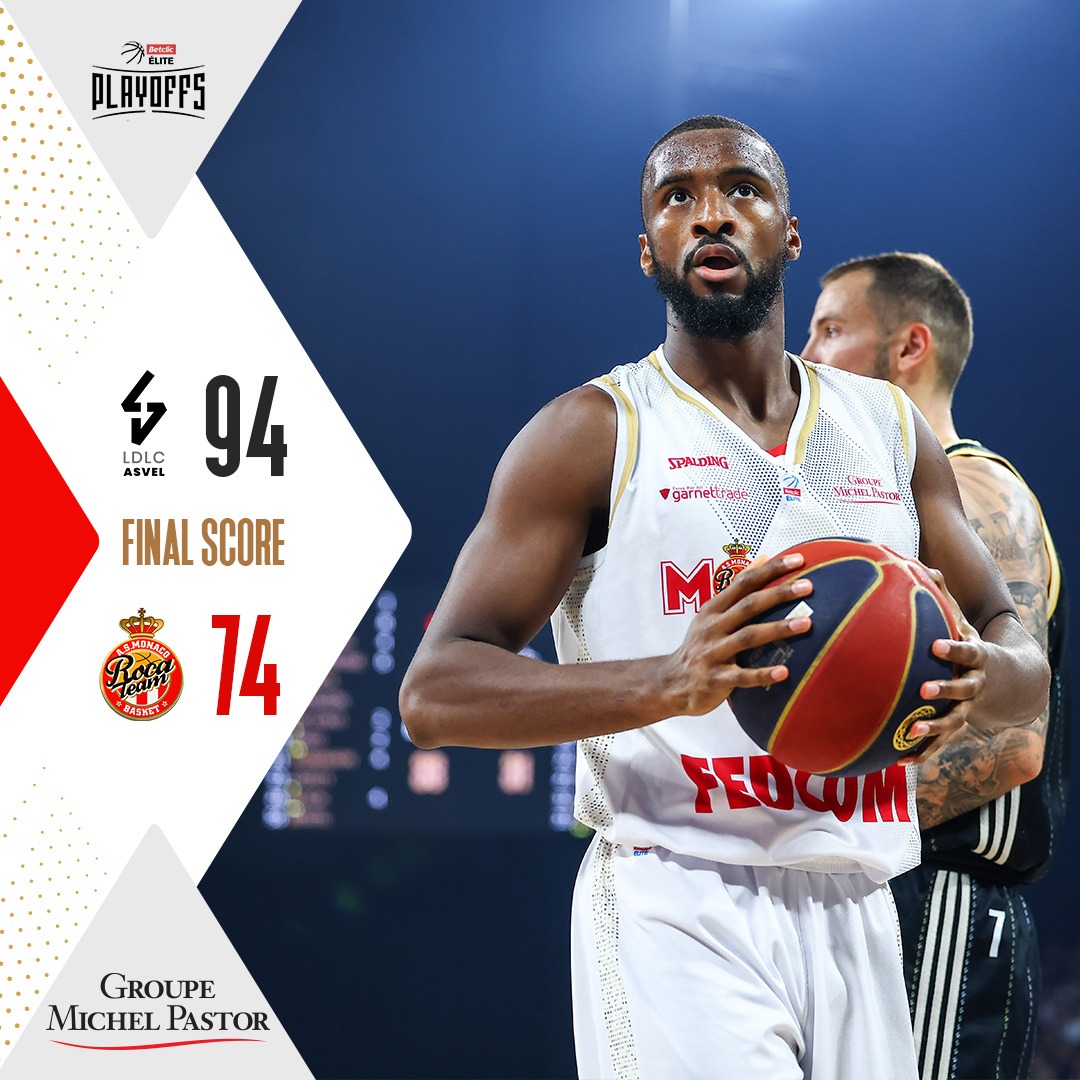 L'Asvel bat la Roca Team dans ce game 1 des demies 