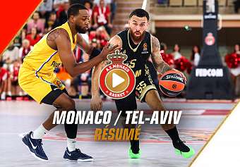 AS Monaco - Maccabi Playtika Tel Aviv / Turkish Airlines EuroLeague