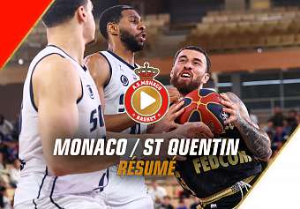 AS Monaco - Saint-Quentin / Betclic Élite