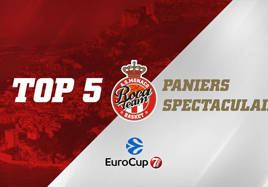 Top 5 EuroCup Paniers Spectaculaires