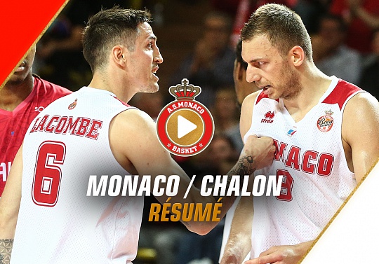 Jeep Elite — Monaco 93 - 78 Chalon — Highlights