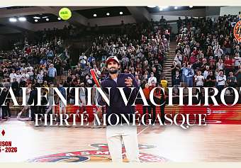 Valentin Vacherot, notre champion de retour en Principauté Valentin Vacherot, notre champion de retour en Principauté