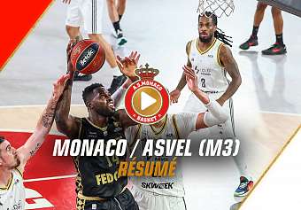 AS Monaco - Lyon-Villeurbanne Мatch 3 / Betclic Élite Playoffs 1/2 De Finale
