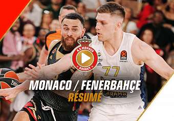 AS Monaco - Fenerbahce Beko Istanbul Мatch 1 / Turkish Airlines EuroLeague Playoff