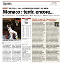 Monaco : tenir, encore…