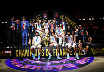 Paris - Monaco / Betclic Élite Finales match 5 Partie 1