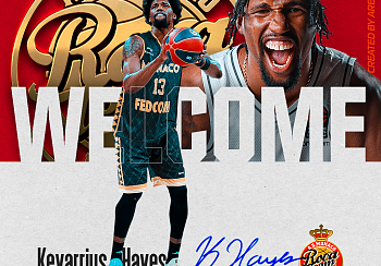 Kevarrius Hayes débarque sur le Rocher