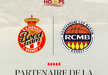 L’AS Monaco Basketball renforce sa présence sur la Côte d’Azur avec un nouveau partenariat : Roquebrune Cap Martin Basket x Riviera Hoops