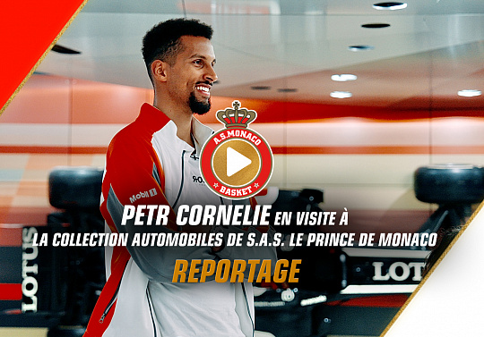 Petr Cornelie en visite à La Collection Automobiles de S.A.S. le Prince de Monaco
