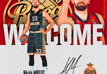 Nikola Mirotic, une référence débarque en Principauté