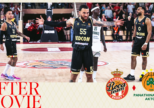 AS Monaco -Panathinaikos AKTOR Athens /  EuroLeague