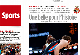 Une belle pour l'histoire