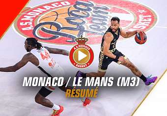 AS Monaco - Le Mans Мatch 3 / Betclic Élite Playoffs 1/4 De Finale