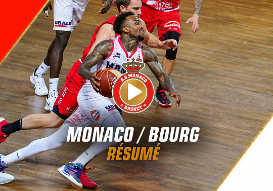 AS Monaco - Bourg-en-Bresse / Jeep® ÉLITE