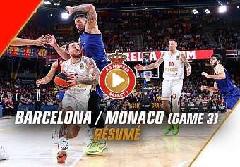 FC Barcelona - AS Monaco Мatch 3 / Turkish Airlines EuroLeague Playoff