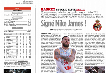 Signé Mike James ! Signé Mike James !