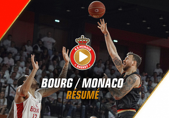 Bourg-en-Bresse - AS Monaco Мatch 3 / Betclic ÉLITE Playoffs