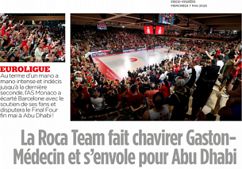 La Roca Team fait chavirer Gaston-Médecin et s'envole pour Abu Dabi 