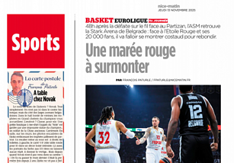 Une marée rouige à surmonter