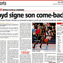 Loyd signe son come-back