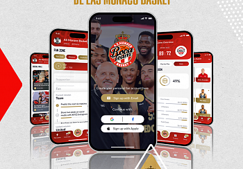 L’AS Monaco Basket dévoile sa nouvelle application officielle pour enrichir l’expérience digitale des fans