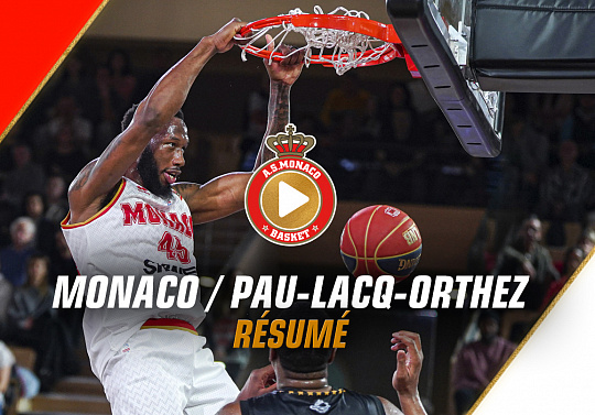 AS Monaco - Pau-Lacq-Orthez / Betclic ÉLITE