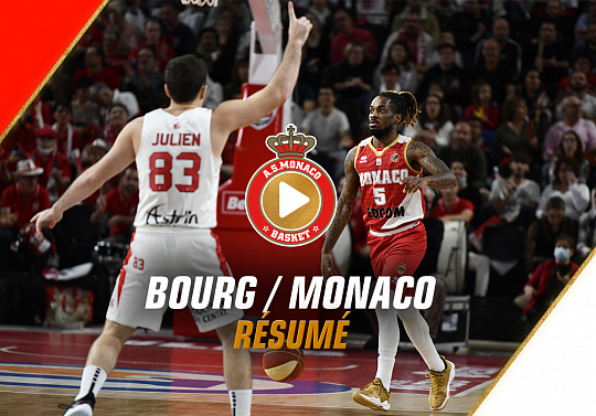 Bourg-en-Bresse - AS Monaco / Betclic ÉLITE