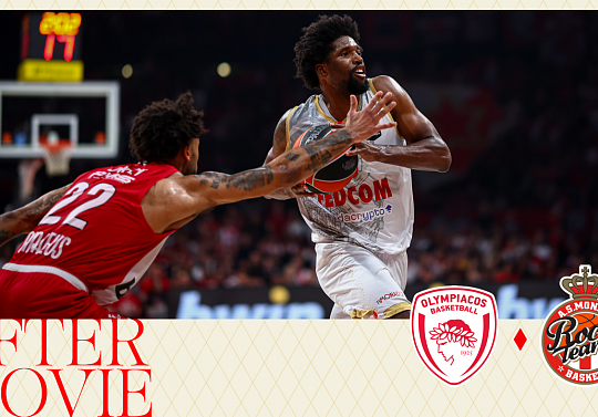 Olympiacos Piraeus - AS Monaco / EuroLeague Playoffs Match 2