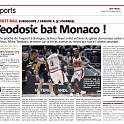 Teodosic bat Monaco !