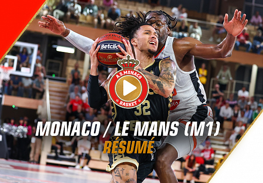 AS Monaco - Le Mans Мatch 1 / Betclic Élite Playoffs 1/4 De Finale