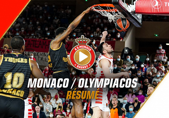 AS Monaco - Olympiacos Piraeus Мatch 4 / Turkish Airlines EuroLeague