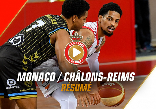 AS Monaco - Châlons-Reims / Jeep® ÉLITE