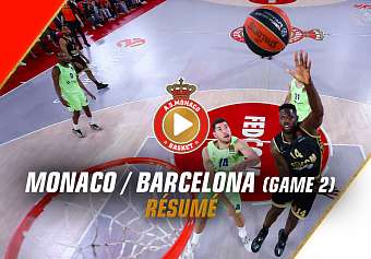 AS Monaco - FC Barcelona Мatch 2 / Turkish Airlines EuroLeague Playoff