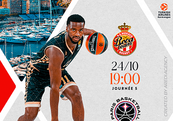 Choc de gala face à Paris en Euroleague !