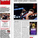 Une belle pour l'histoire